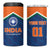 Custom India Cricket 4 in 1 Can Cooler Tumbler The Men In Blue Champions - Wonder Print Shop