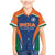 Custom India Cricket Family Matching Mermaid Dress and Hawaiian Shirt The Men In Blue Champions - Wonder Print Shop