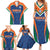 Custom India Cricket Family Matching Summer Maxi Dress and Hawaiian Shirt The Men In Blue Champions - Wonder Print Shop