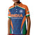 Custom India Cricket Kid Polo Shirt The Men In Blue Champions - Wonder Print Shop