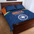 India Cricket Quilt Bed Set The Men In Blue Champions