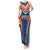 Custom India Cricket Tank Maxi Dress The Men In Blue Champions