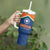 Custom India Cricket Tumbler With Handle The Men In Blue Champions