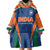 Custom India Cricket Wearable Blanket Hoodie The Men In Blue Champions