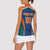 Custom India Cricket Women Sleeveless Polo Shirt The Men In Blue Champions