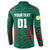 Custom Bangladesh Cricket Button Sweatshirt The Tigers Go Champions - Wonder Print Shop