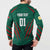 Custom Bangladesh Cricket Button Sweatshirt The Tigers Go Champions - Wonder Print Shop