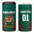 Custom Bangladesh Cricket 4 in 1 Can Cooler Tumbler The Tigers Go Champions - Wonder Print Shop