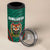 Custom Bangladesh Cricket 4 in 1 Can Cooler Tumbler The Tigers Go Champions - Wonder Print Shop