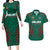 Custom Bangladesh Cricket Couples Matching Long Sleeve Bodycon Dress and Hawaiian Shirt The Tigers Go Champions - Wonder Print Shop