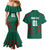 Custom Bangladesh Cricket Couples Matching Mermaid Dress and Hawaiian Shirt The Tigers Go Champions - Wonder Print Shop