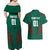 Custom Bangladesh Cricket Couples Matching Off Shoulder Maxi Dress and Hawaiian Shirt The Tigers Go Champions - Wonder Print Shop