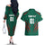 Custom Bangladesh Cricket Couples Matching Off The Shoulder Long Sleeve Dress and Hawaiian Shirt The Tigers Go Champions - Wonder Print Shop