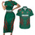 Custom Bangladesh Cricket Couples Matching Short Sleeve Bodycon Dress and Hawaiian Shirt The Tigers Go Champions - Wonder Print Shop