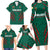 Custom Bangladesh Cricket Family Matching Long Sleeve Bodycon Dress and Hawaiian Shirt The Tigers Go Champions - Wonder Print Shop