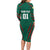 Custom Bangladesh Cricket Family Matching Long Sleeve Bodycon Dress and Hawaiian Shirt The Tigers Go Champions - Wonder Print Shop