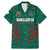 Custom Bangladesh Cricket Family Matching Mermaid Dress and Hawaiian Shirt The Tigers Go Champions - Wonder Print Shop