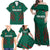 Custom Bangladesh Cricket Family Matching Off Shoulder Maxi Dress and Hawaiian Shirt The Tigers Go Champions - Wonder Print Shop