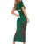 Custom Bangladesh Cricket Family Matching Short Sleeve Bodycon Dress and Hawaiian Shirt The Tigers Go Champions - Wonder Print Shop