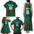 Custom Bangladesh Cricket Family Matching Tank Maxi Dress and Hawaiian Shirt The Tigers Go Champions - Wonder Print Shop