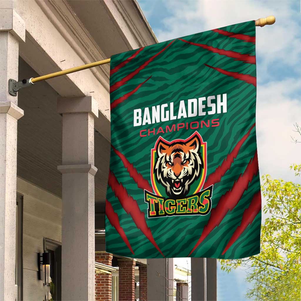 Bangladesh Cricket Garden Flag The Tigers Go Champions - Wonder Print Shop