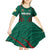 Custom Bangladesh Cricket Kid Short Sleeve Dress The Tigers Go Champions - Wonder Print Shop