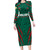 Custom Bangladesh Cricket Long Sleeve Bodycon Dress The Tigers Go Champions - Wonder Print Shop