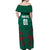 Custom Bangladesh Cricket Off Shoulder Maxi Dress The Tigers Go Champions - Wonder Print Shop