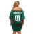 Custom Bangladesh Cricket Off Shoulder Short Dress The Tigers Go Champions - Wonder Print Shop