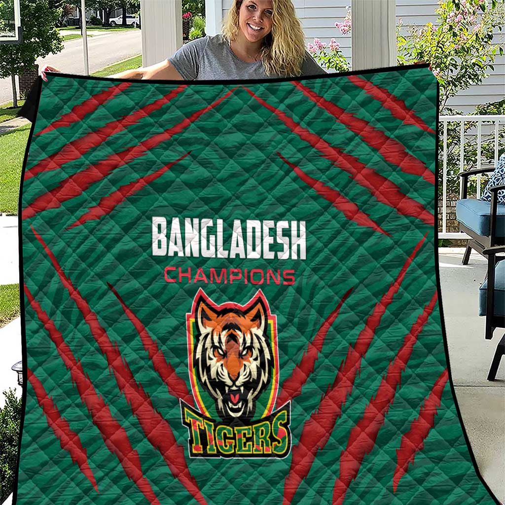 Bangladesh Cricket Quilt The Tigers Go Champions