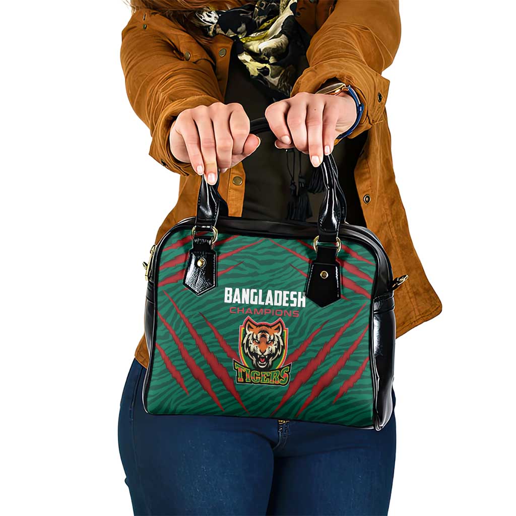 Bangladesh Cricket Shoulder Handbag The Tigers Go Champions