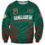 Custom Bangladesh Cricket Sweatshirt The Tigers Go Champions