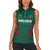 Custom Bangladesh Cricket Women Sleeveless Polo Shirt The Tigers Go Champions