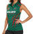 Custom Bangladesh Cricket Women Sleeveless Polo Shirt The Tigers Go Champions