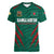 Custom Bangladesh Cricket Women V-Neck T-Shirt The Tigers Go Champions