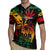 Personalized Reggae King Marley One Love Rugby Jersey Rastafarian Lion Grunge - Wonder Print Shop