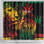 Reggae King Marley One Love Shower Curtain Rastafarian Lion Grunge - Wonder Print Shop