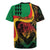 Personalized Legend Reggae Marley Rugby Jersey Kakau Jawaiian - Wonder Print Shop