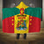 Gwenad Hooded Blanket Grenada Coat Of Arms Flag Style