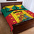 Gwenad Quilt Bed Set Grenada Coat Of Arms Flag Style - Wonder Print Shop