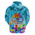 World Autism Awareness Day 2024 Zip Hoodie In A World Where You Can Be Anything Be Kind - Wonder Print Shop