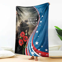 US Memorial Day 2025 Blanket Remembering Our Fallen Heroes