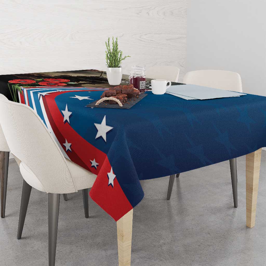 US Memorial Day 2025 Tablecloth Remembering Our Fallen Heroes