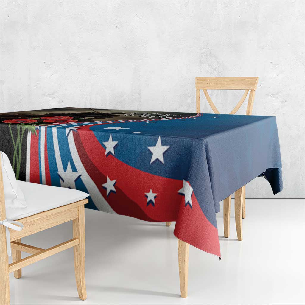 US Memorial Day 2025 Tablecloth Remembering Our Fallen Heroes