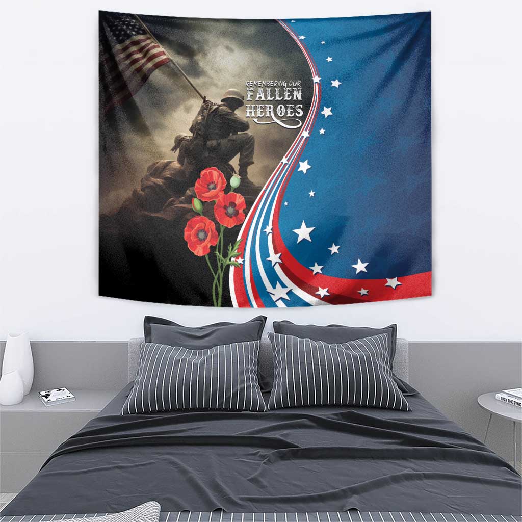 US Memorial Day 2025 Tapestry Remembering Our Fallen Heroes