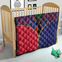 Haiti Heritage Month Quilt Zipper Stylized