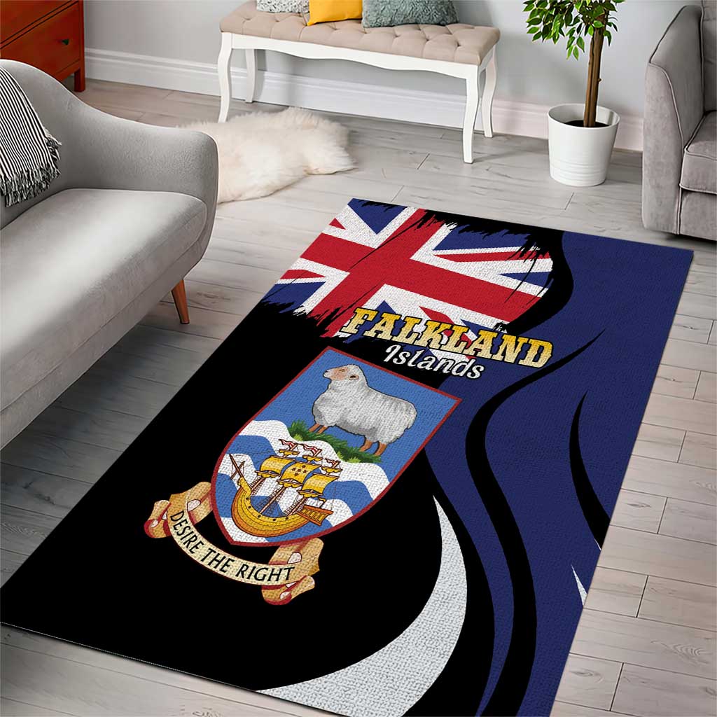 Falkland Islands Area Rug Desire the Right