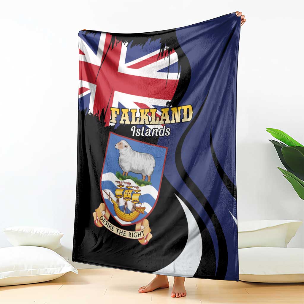 Falkland Islands Blanket Desire the Right