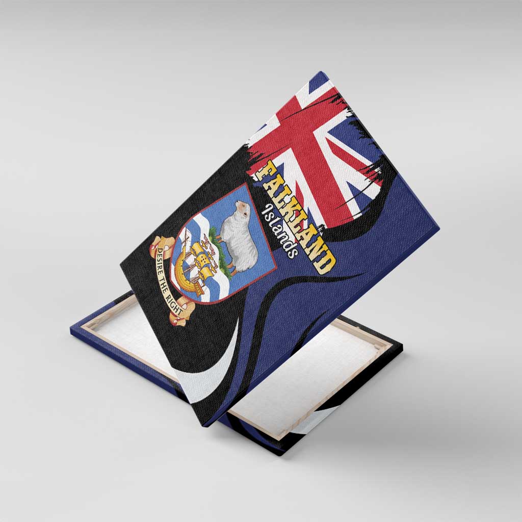Falkland Islands Canvas Wall Art Desire the Right