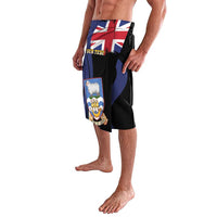 Personalised Falkland Islands Lavalava Desire the Right